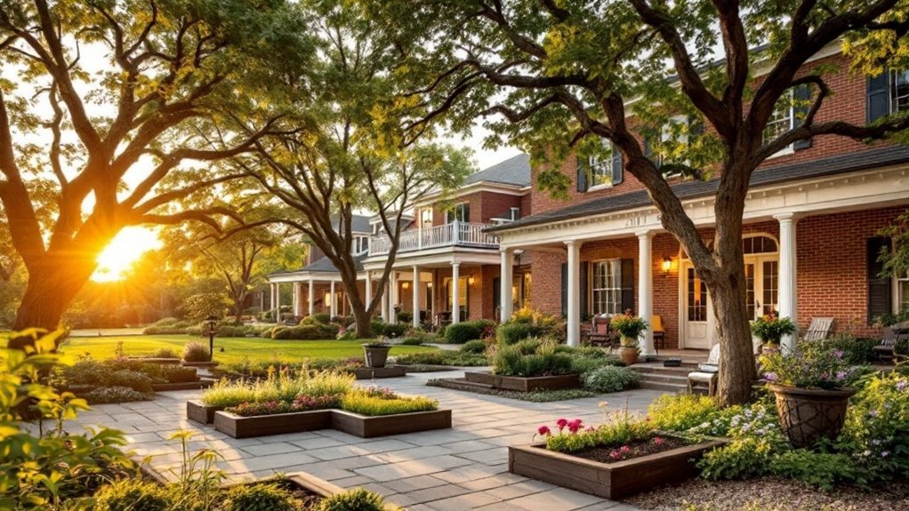 charming parks and neighborhoods