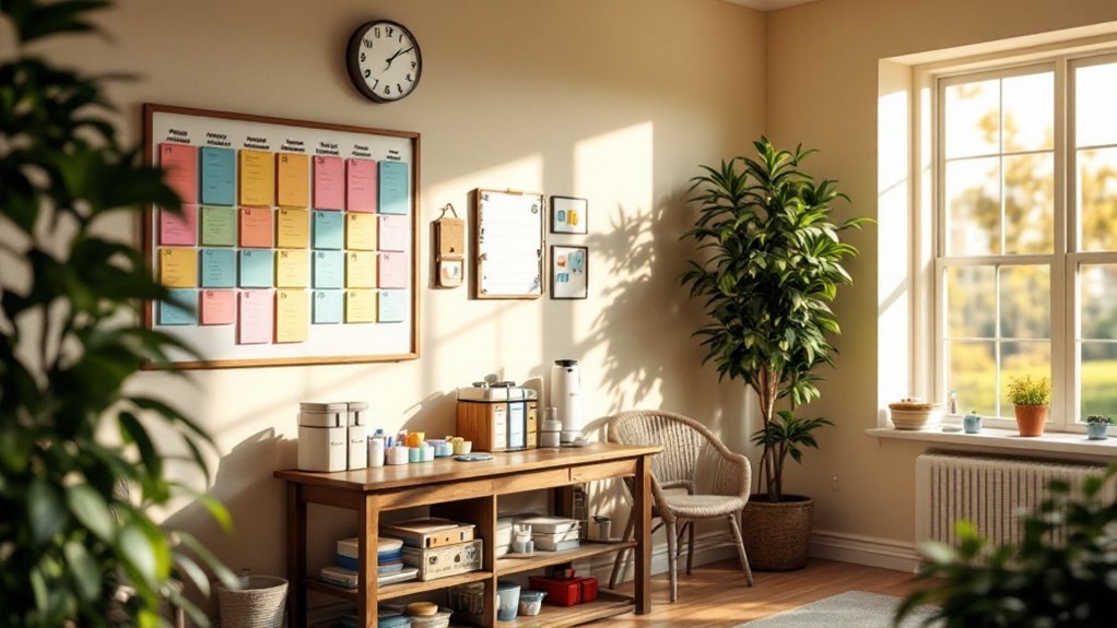 consistent schedules for caregivers